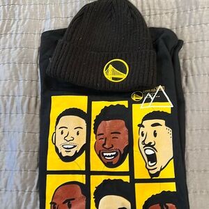 Warrior T shirt and Beenie